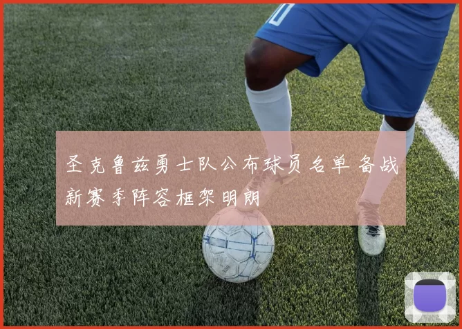 圣克鲁兹勇士队公布球员名单 备战新赛季阵容框架明朗